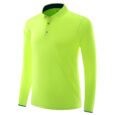 Golf High-Performance LS Shirt (Lime)
