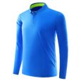 Golf High-Performance LS Shirt (Blue)