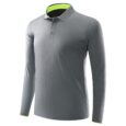 Golf High-Performance LS Shirt (Gray)