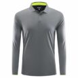 Golf High-Performance LS Shirt (Gray)