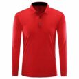 Golf High-Performance LS Shirt (Red)