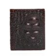 Crocodile Embossed Bi-fold Wallet