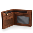 Bi-Fold Wallet with Coin Zip