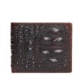 Crocodile Embossed Bi-fold Wallet