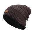 Olympus Polar Fur-lined Knitted Beanie