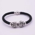 Magnetic Skull Bracelet