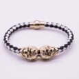 Magnetic Skull Bracelet