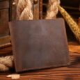 Rustic Design Bi-Fold Wallet