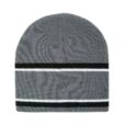 Olympus Red Striped Comfort Beanie