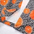 Ikai™ Orange Print Robe