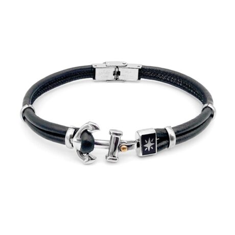 runda-mens-leather-bracelet-blue-chain_main-3